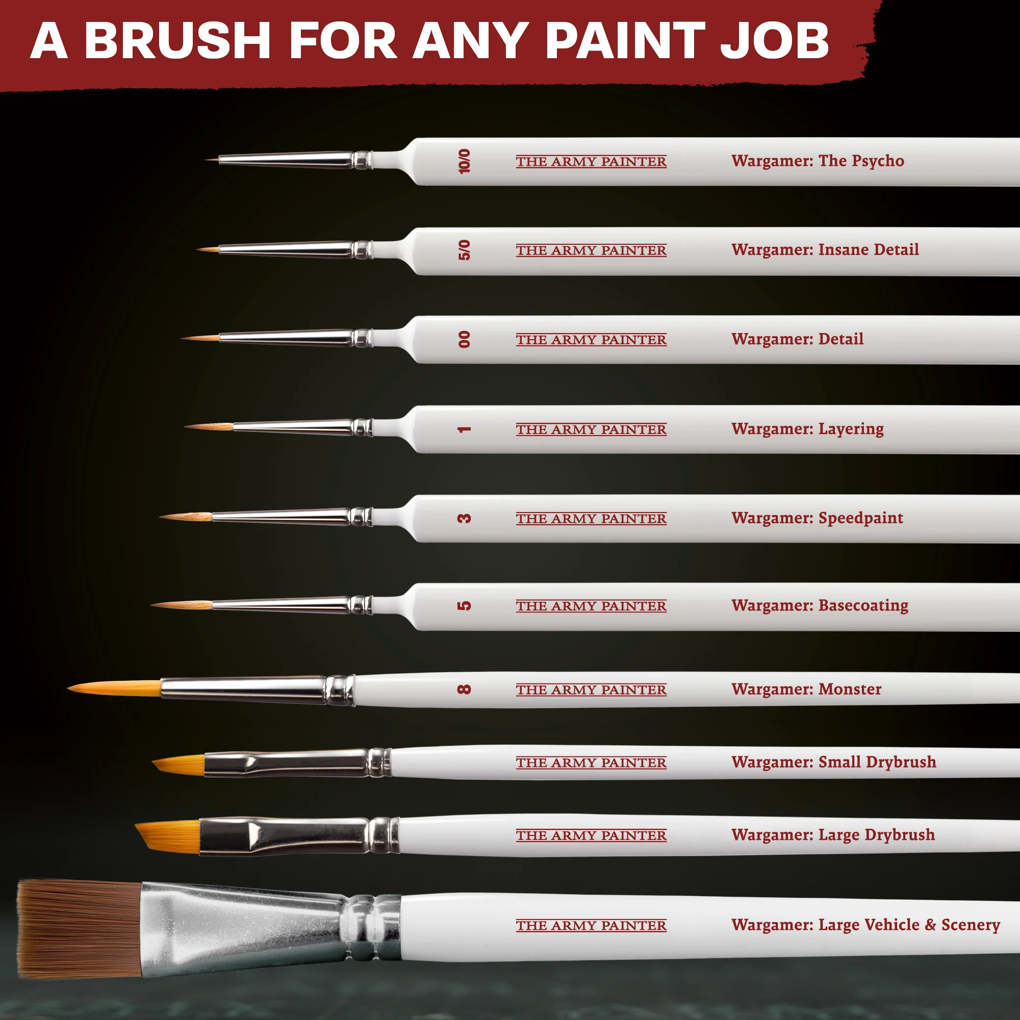 Wargamer Brush: Large Drybrush - Image 4