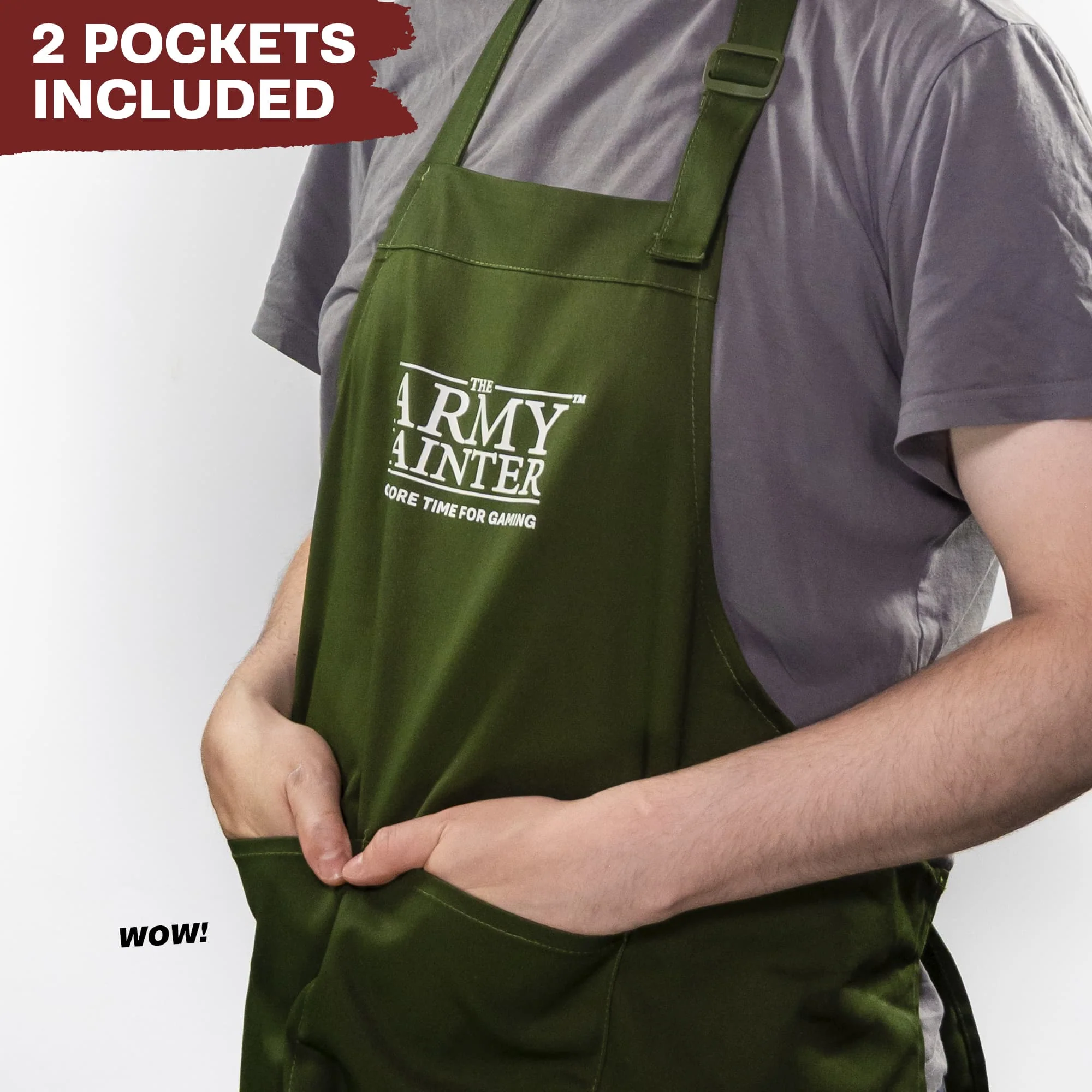 Apron: Olive - Image 3