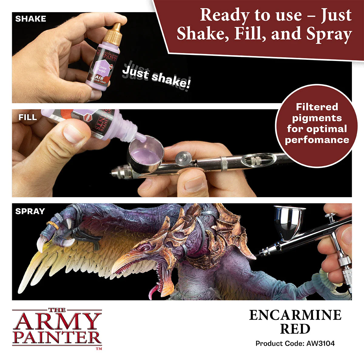 Warpaints Air: Encarmine Red - Image 4
