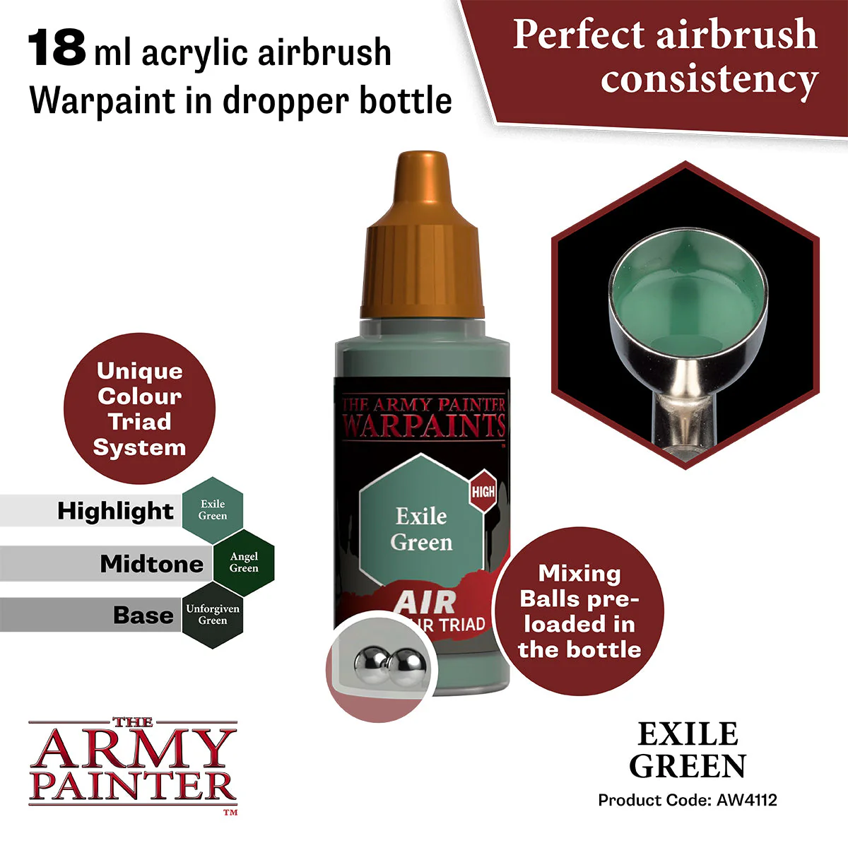 Warpaints Air: Exile Green - Image 2