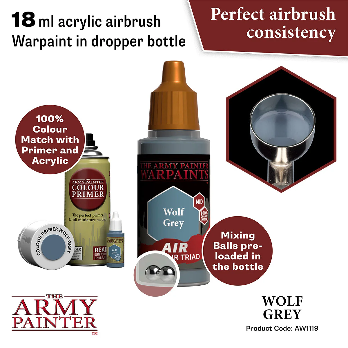 Warpaints Air: Wolf Grey - Image 2