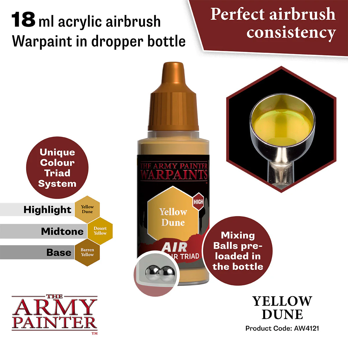 Warpaints Air: Yellow Dune - Image 2