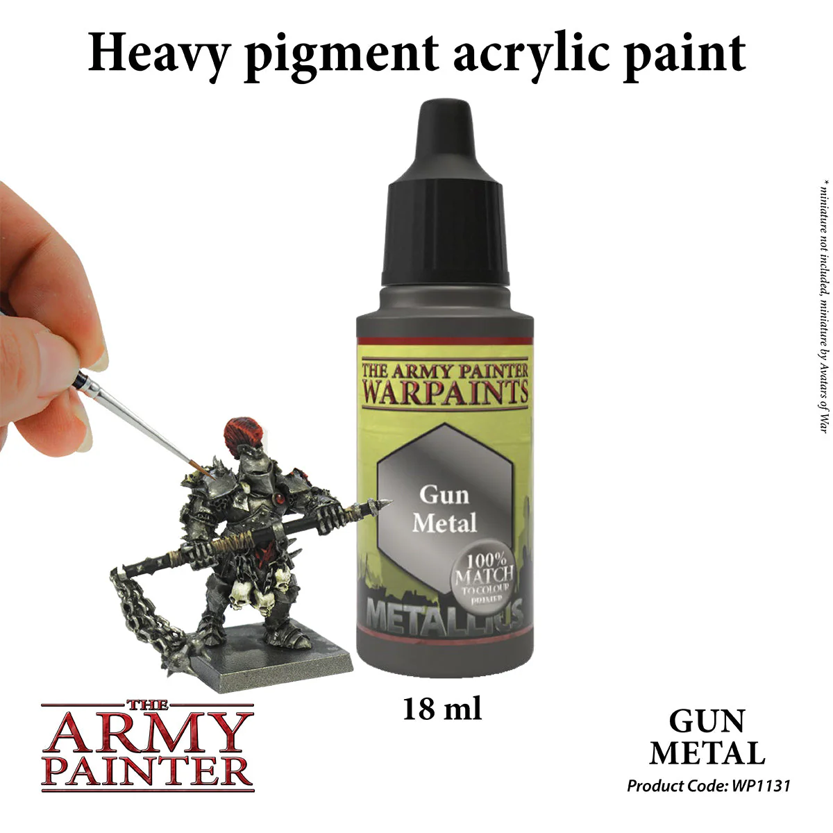 Warpaints Metallics: Gun Metal - Image 2