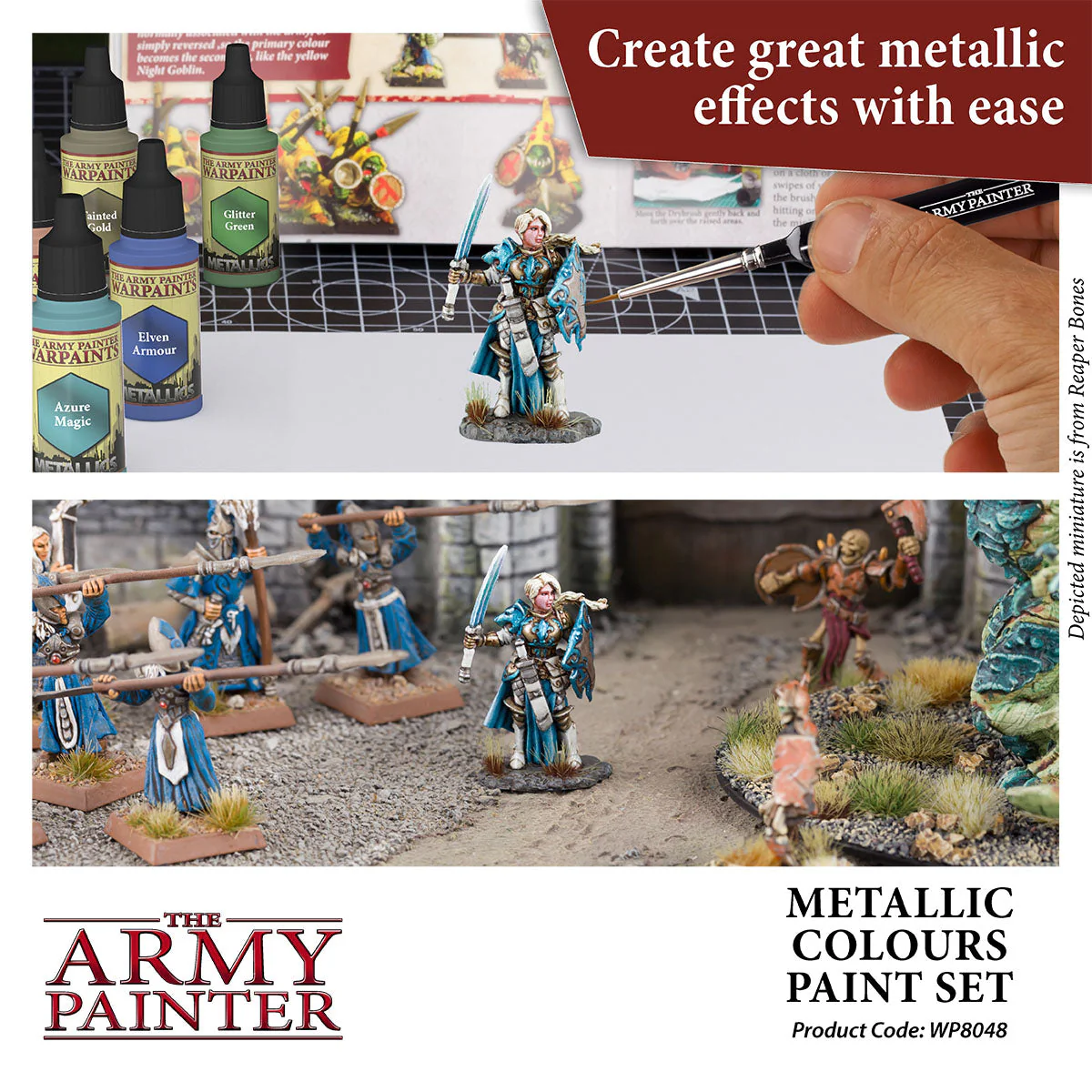 Warpaints Metallics: Metallic Colours Paint Set - Image 7